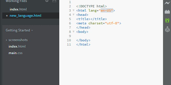 programando em inglês