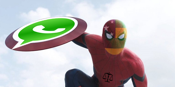 Homem Sergipe pega escudo do Capitão WhatsApp